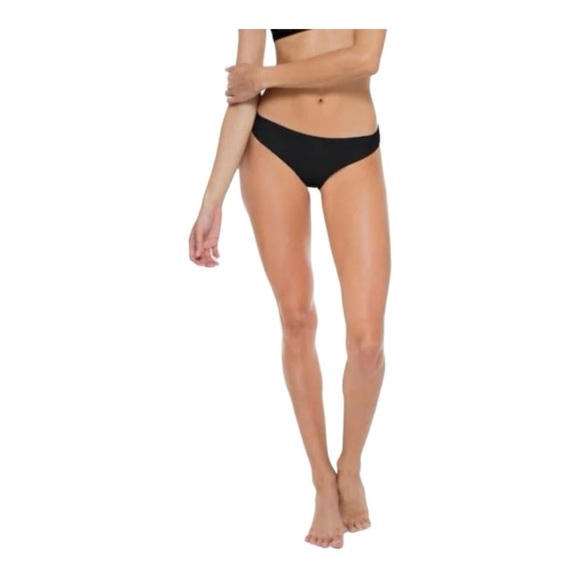 Jade Swim Lure Bikini Bottom in Black NWOT - Picture 1 of 8